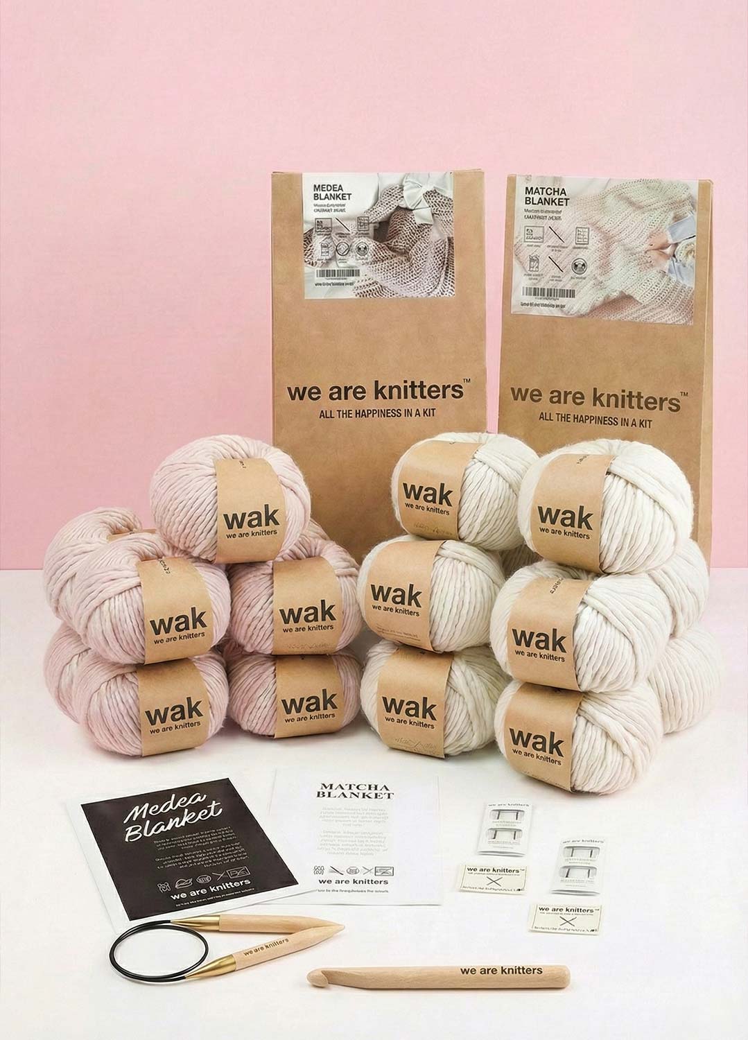 2 Kits Bundle: Cozy Home | Matcha Blanket + Medea Blanket - Image 2