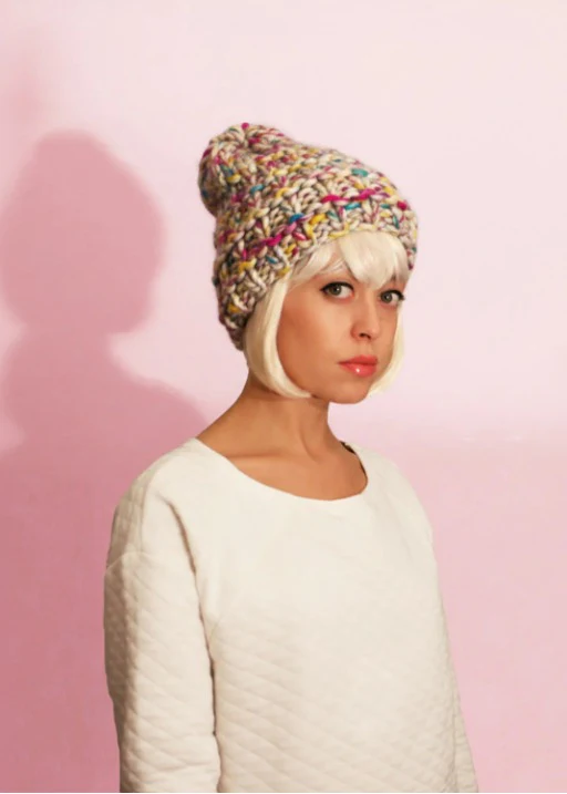 2 Kits Bundle @trustthemojo | The Blueberry Muffin Snood and Headband + Milkshake beanie - Image 11