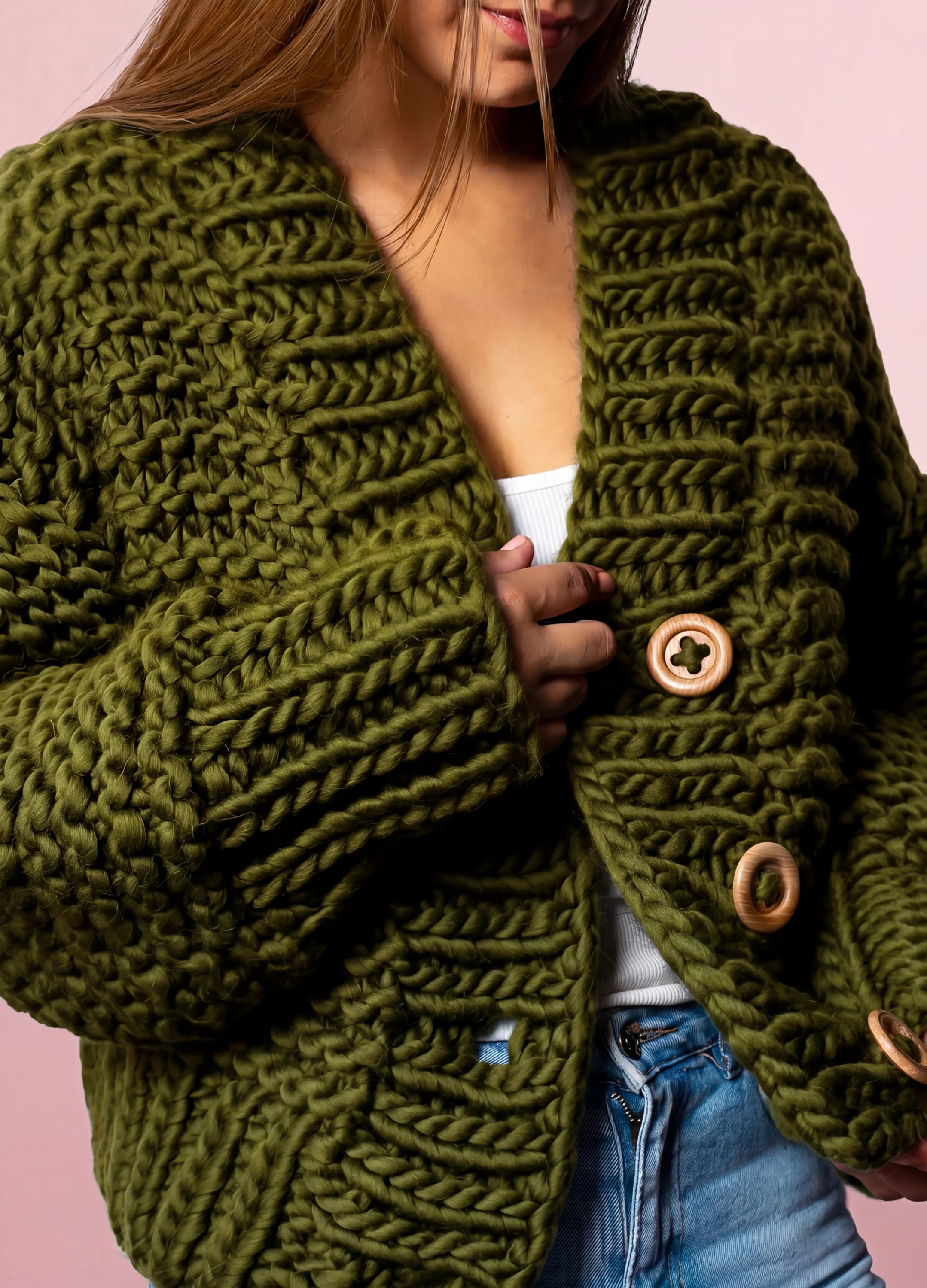 Avocado Cardigan Kit - Premium Version - Image 3