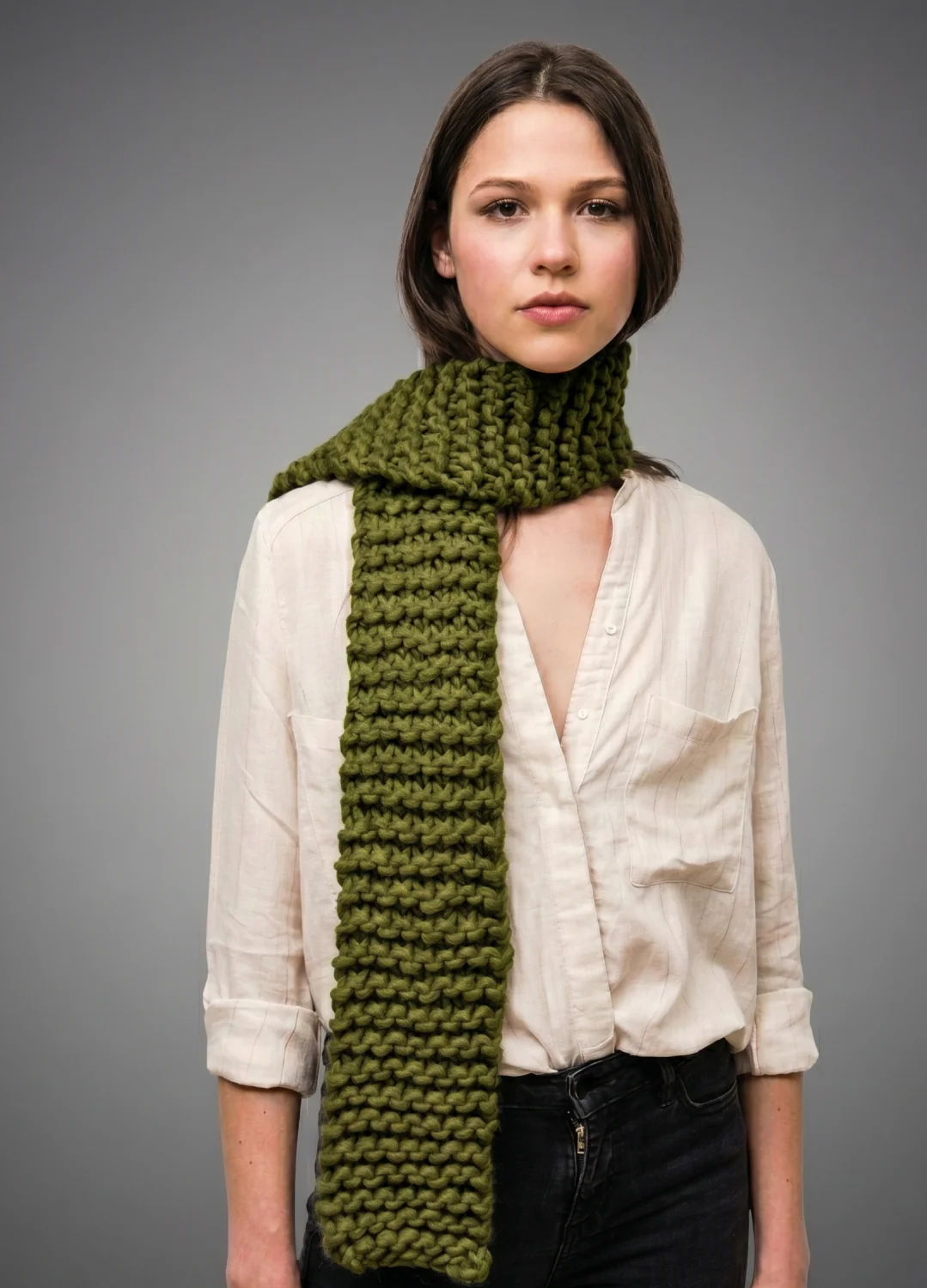 Dinka Scarf Beginner Kit - Yummy Yarn Version - Image 10