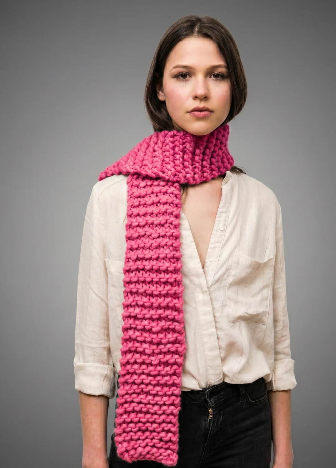 Dinka Scarf Beginner Kit - Yummy Yarn Version - Image 8