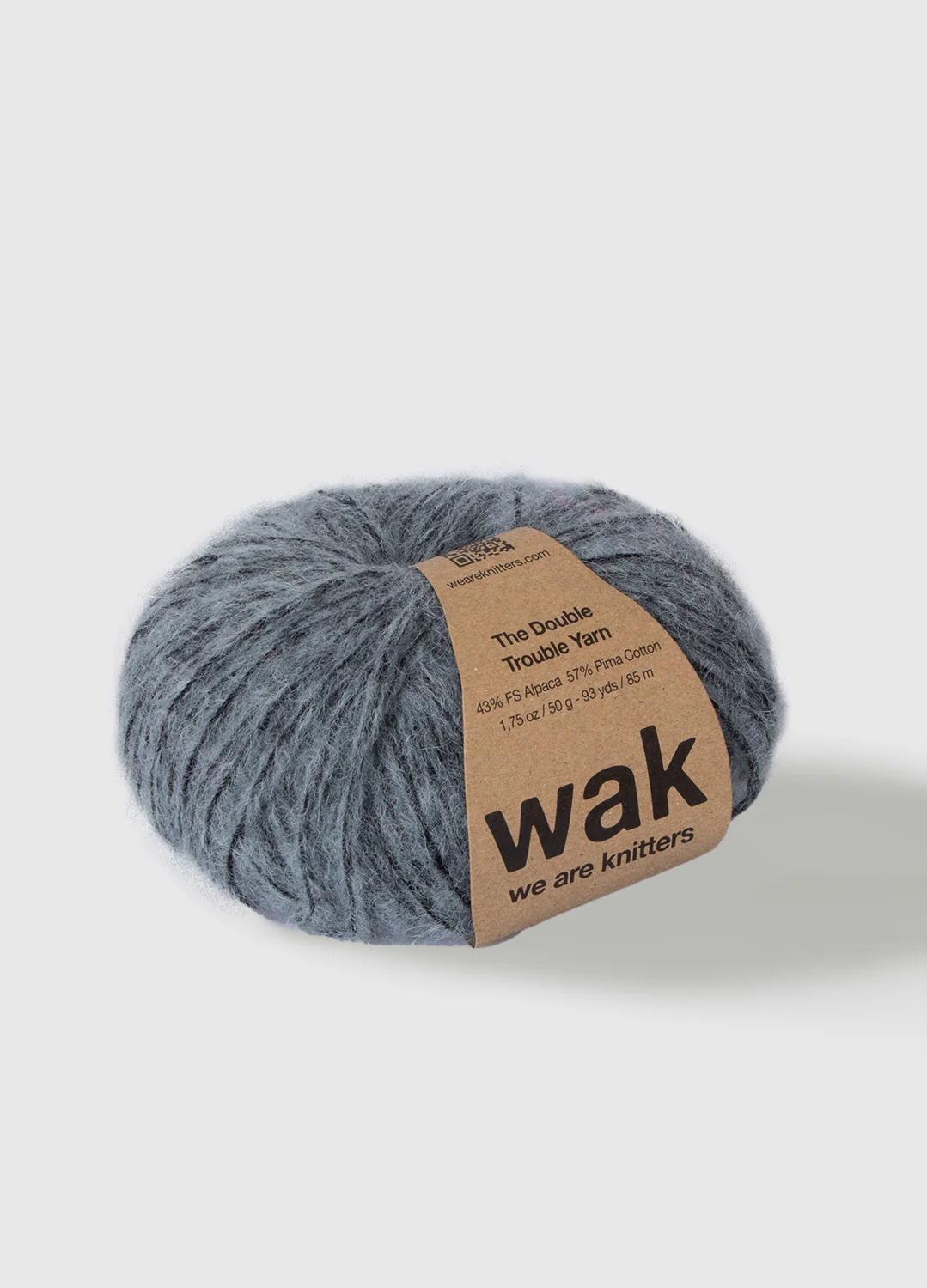 The Double Trouble Yarn Grey - Image 4