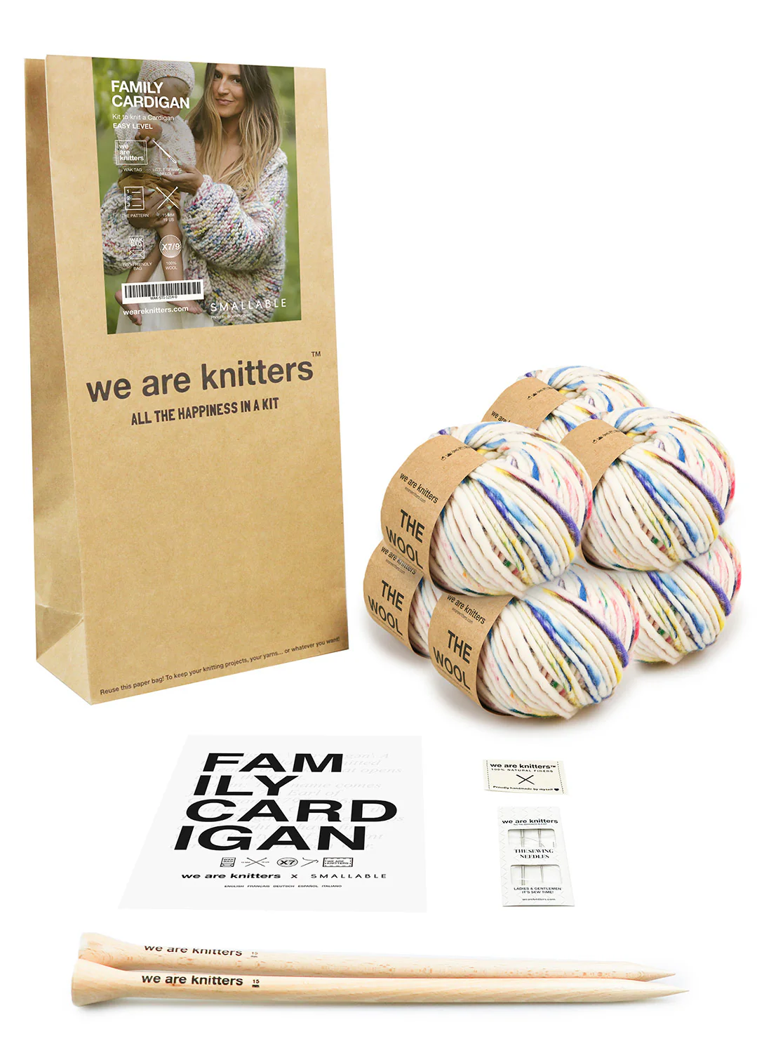 Family Cardigan x Smallable Kit - Candy Twist Version - Image 4
