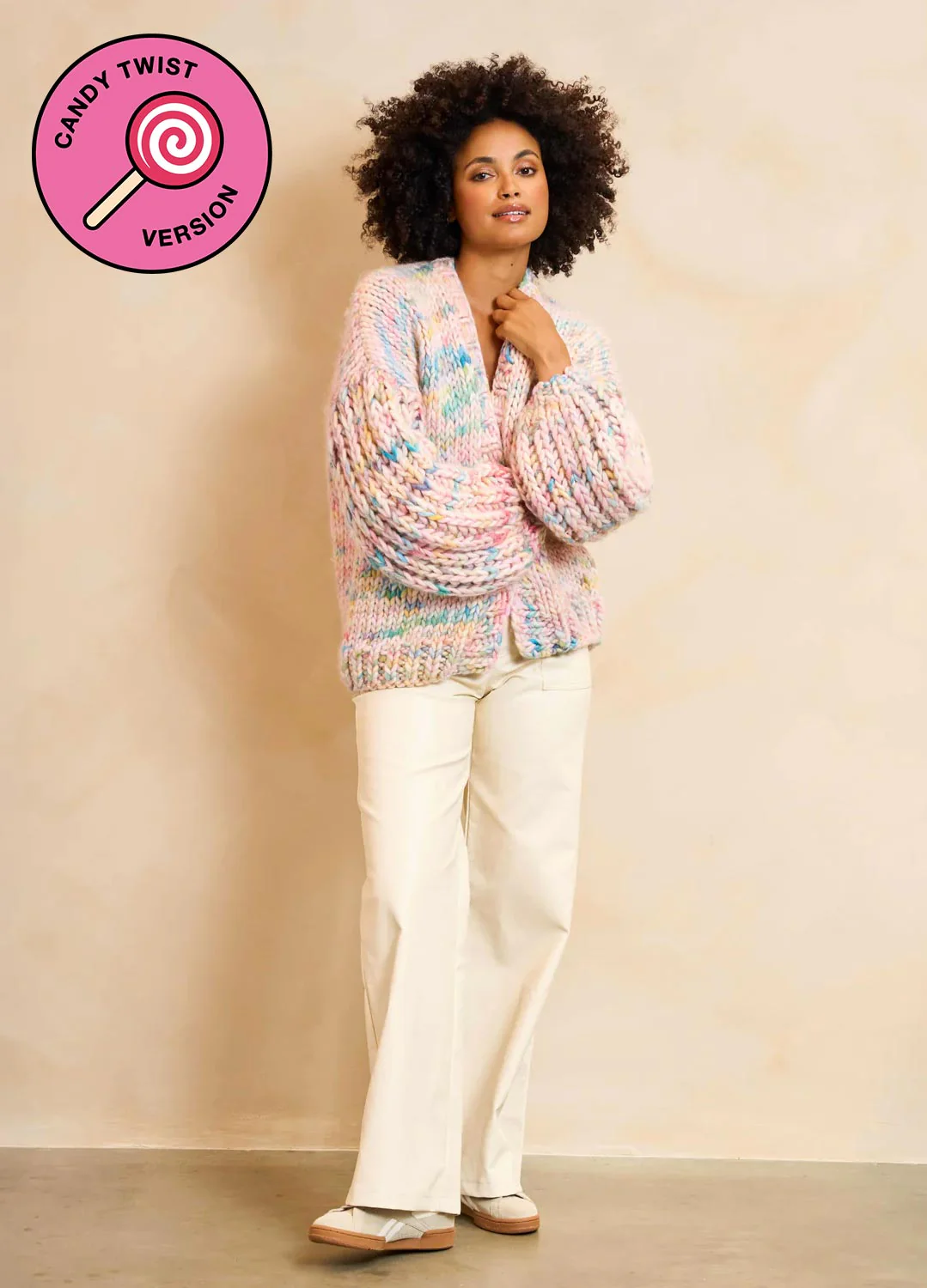 Fresco Cardigan Kit - Candy Twist Version - Image 4
