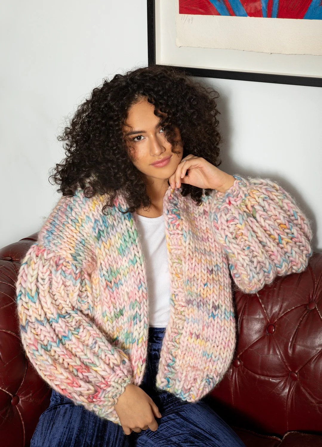 Fresco Cardigan Kit - Candy Twist Version - Image 6