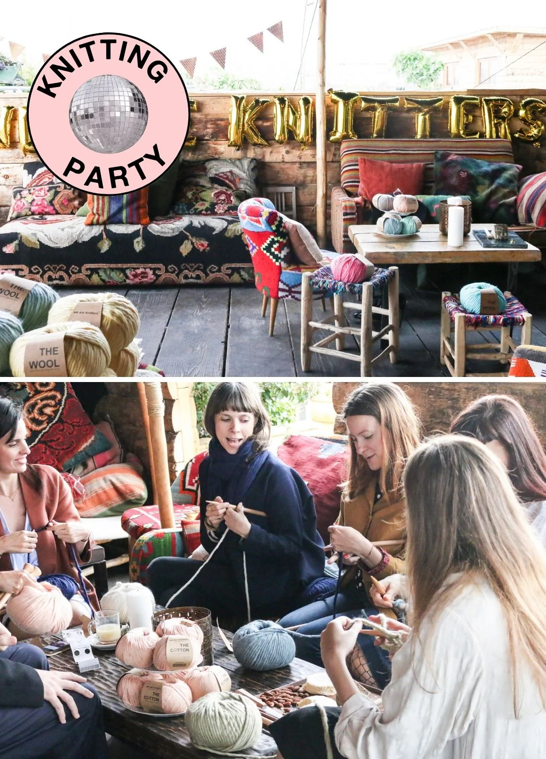 Friendsgiving Knitting Party Kit - Knit Matching Scarves - Image 14