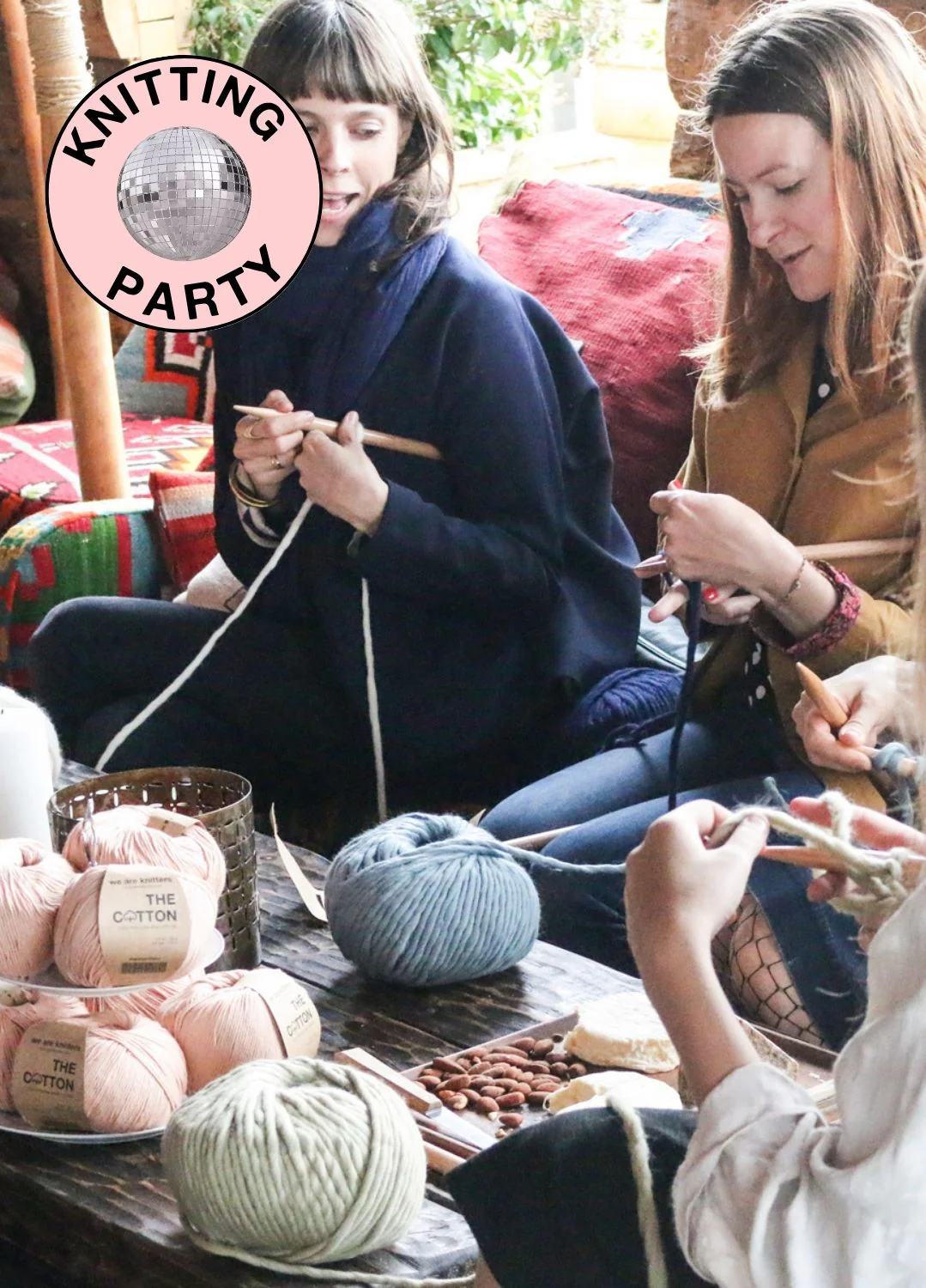 Friendsgiving Knitting Party Kit - Knit Matching Scarves - Image 12