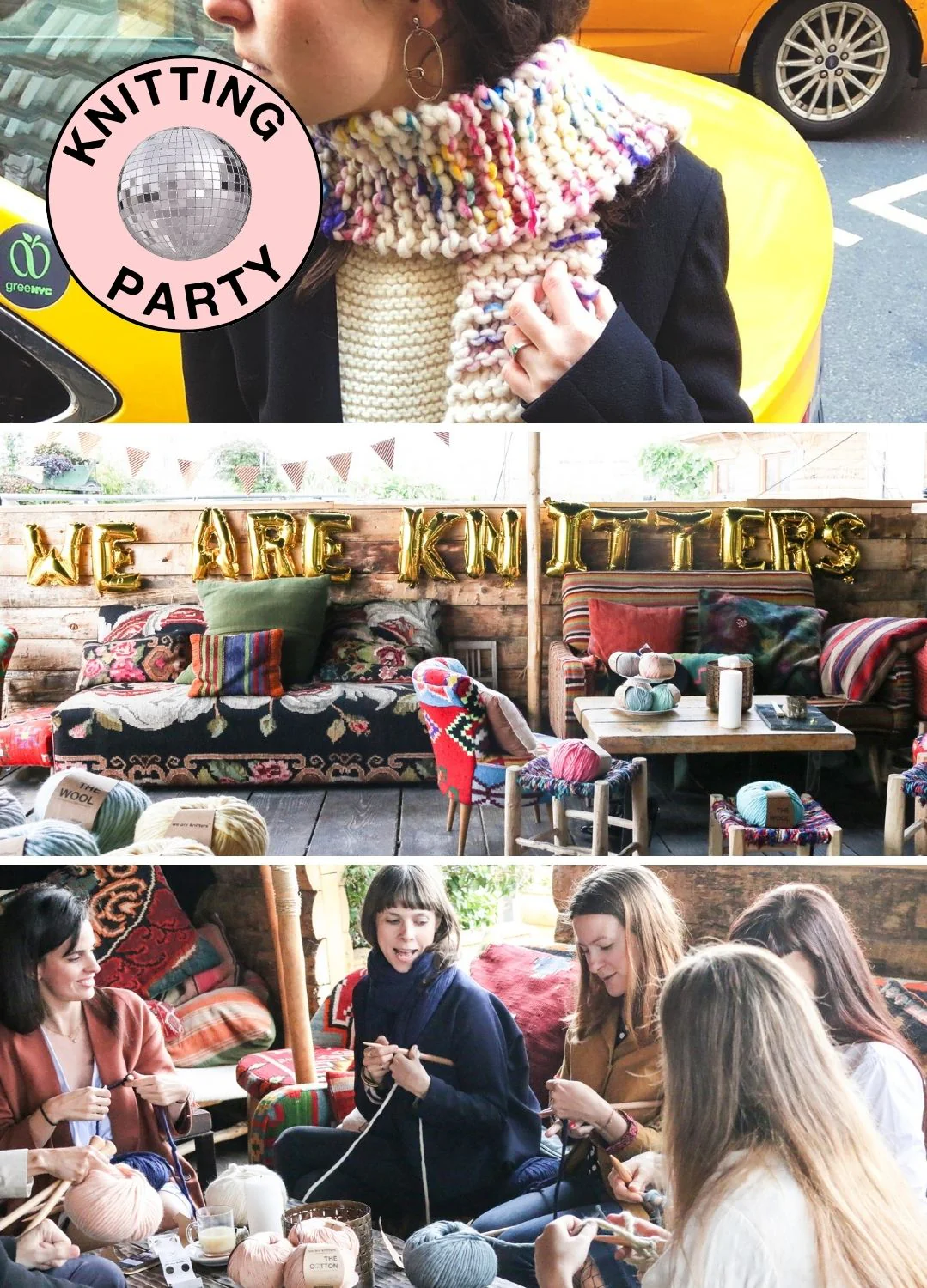 Friendsgiving Knitting Party Kit - Knit Matching Scarves - Image 15