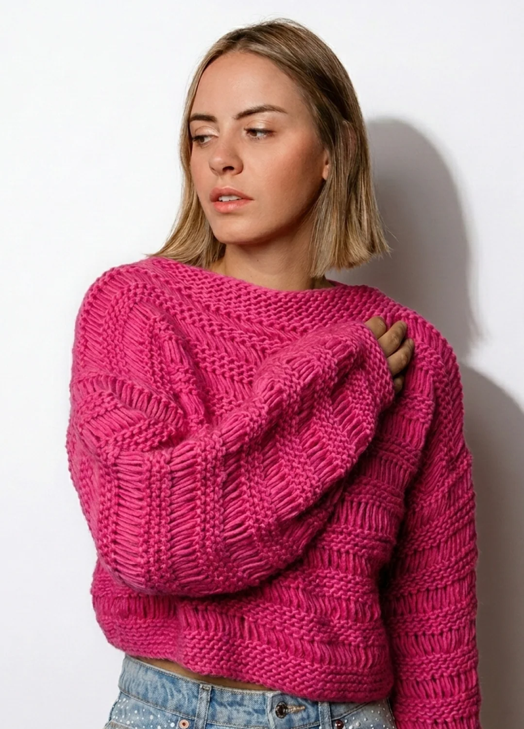 Ginkgo Sweater Kit - Yummy Yarn Fine Version - Image 4