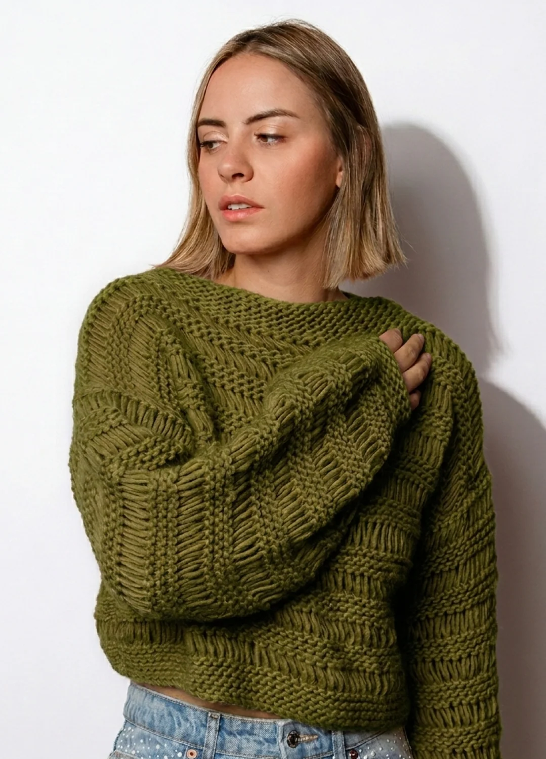 Ginkgo Sweater Kit - Yummy Yarn Fine Version - Image 7