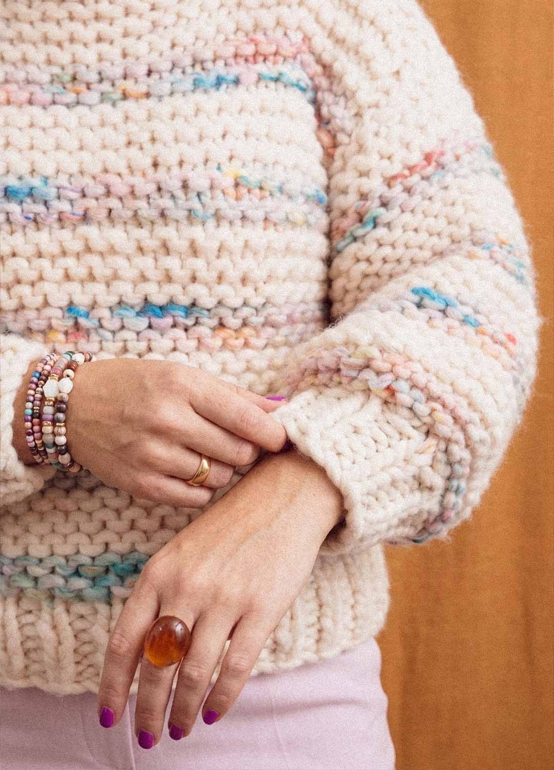 Glacé Sweater Kit - Yummy Yarn Version - Image 2
