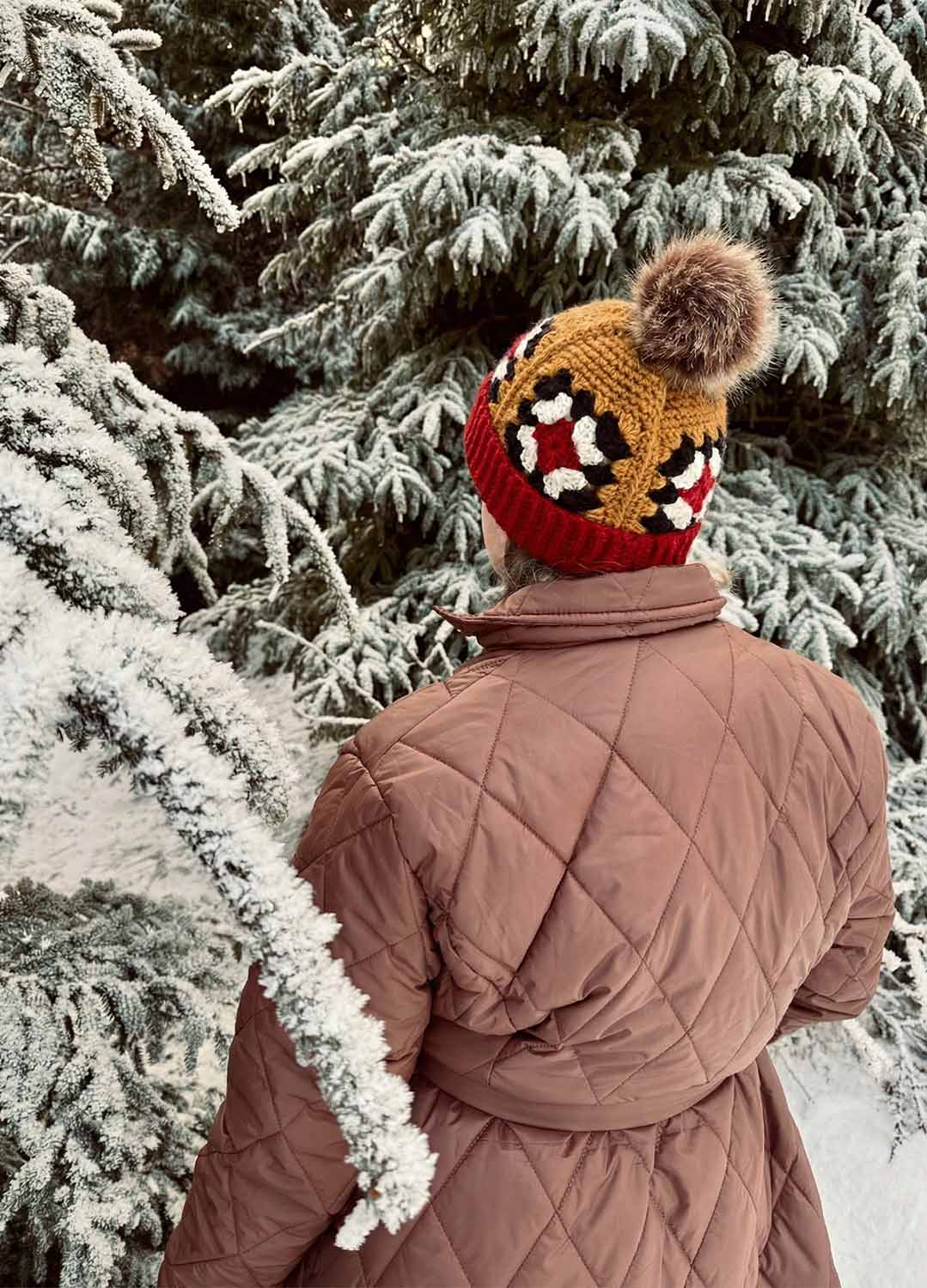 Granny Square Beanie Kit x @cickadesign - Yummy Version - Image 2
