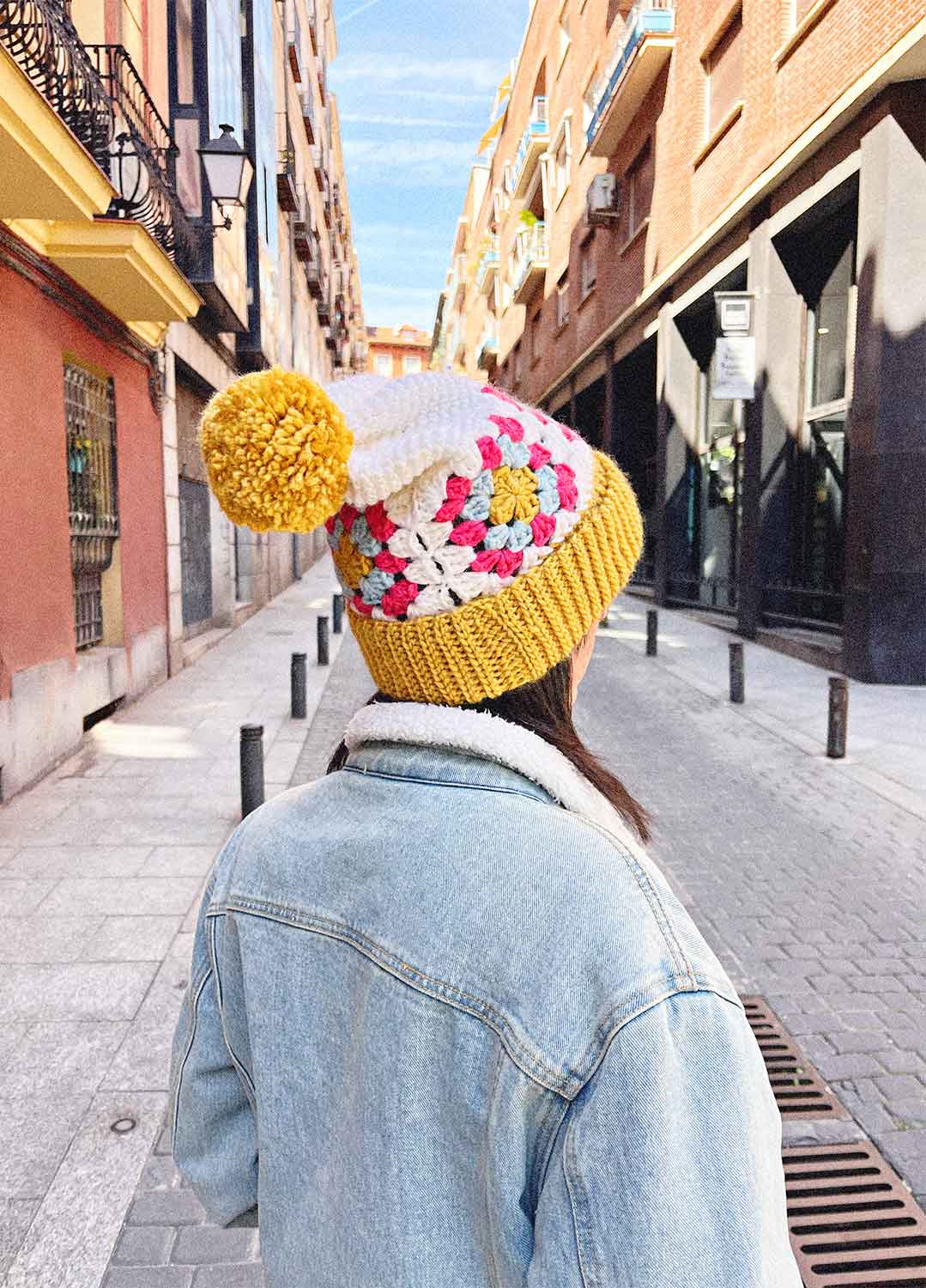 Granny Square Beanie Kit x @cickadesign - Yummy Version - Image 3