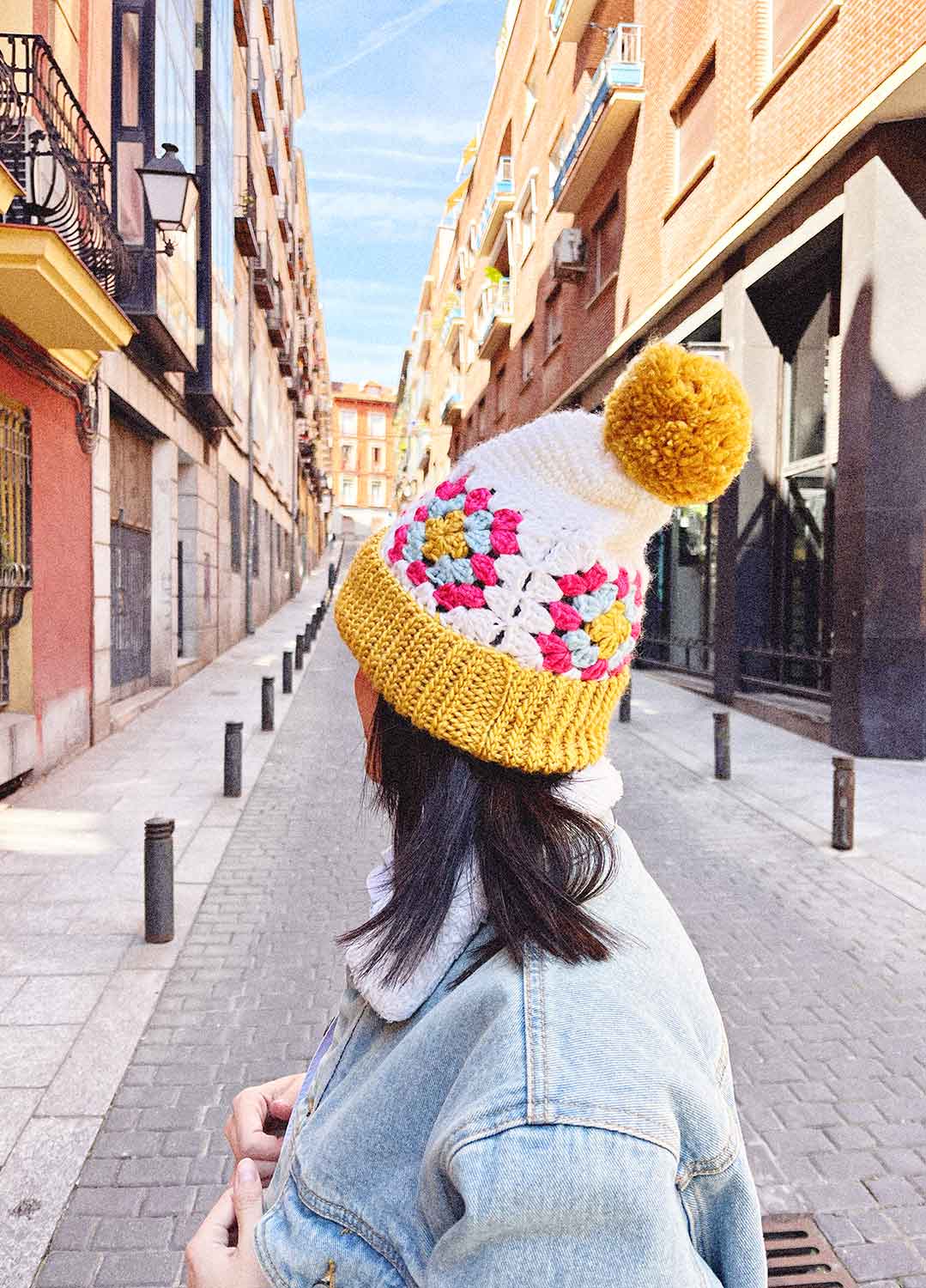 Granny Square Beanie Kit x @cickadesign - Yummy Version - Image 4