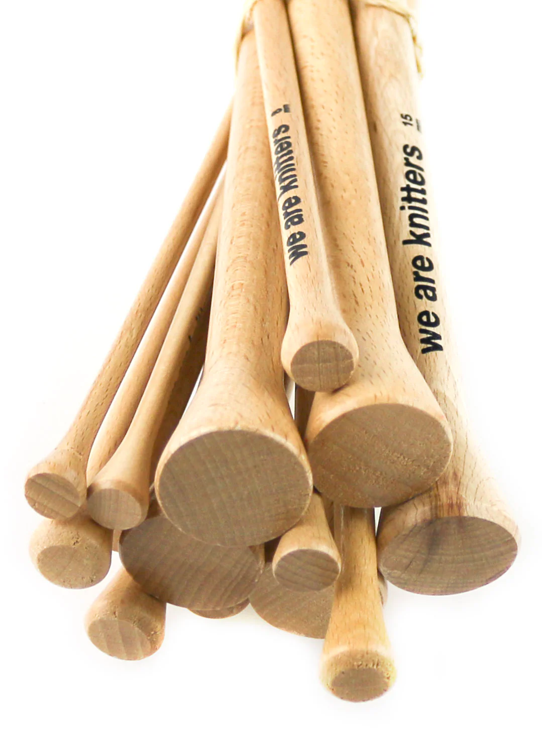 5mm Straight Beechwood Knitting Needles - Image 3