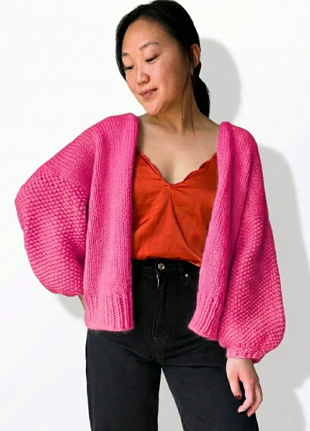Kobe Cardigan WAK Edition x November Knits Kit - Yummy Version - Image 4
