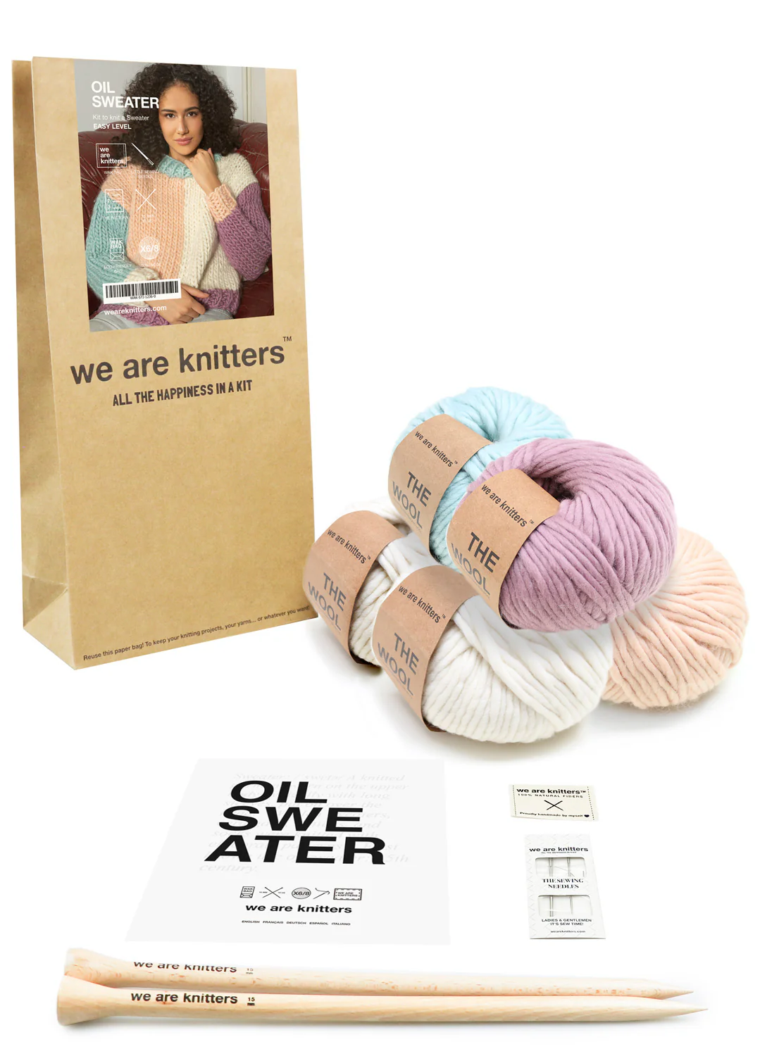 Oil Sweater Kit - Yummy Yarn Version - Image 4