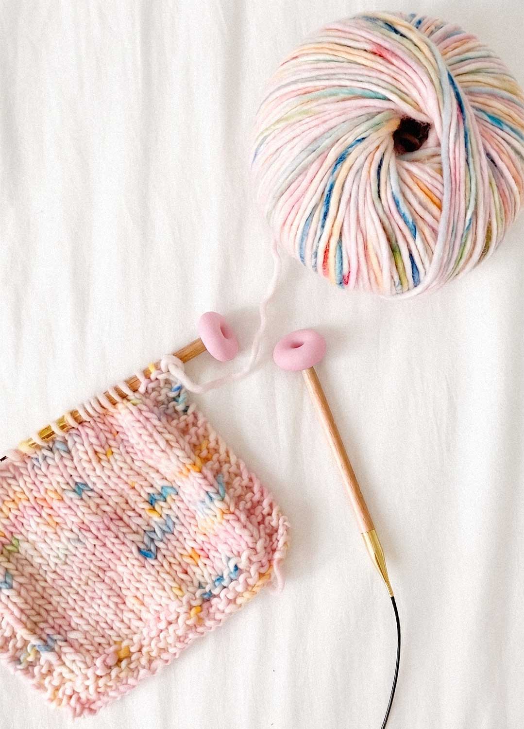 Set of Pastel Needle Tip Protectors & Stitch Stoppers - Coming Soon - Image 2