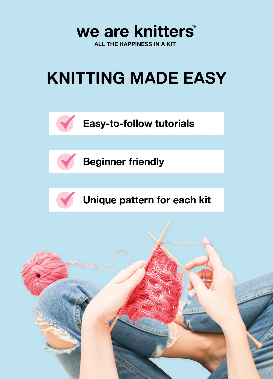 Stege Scarf Beginner Kit - Yummy Version - Image 4