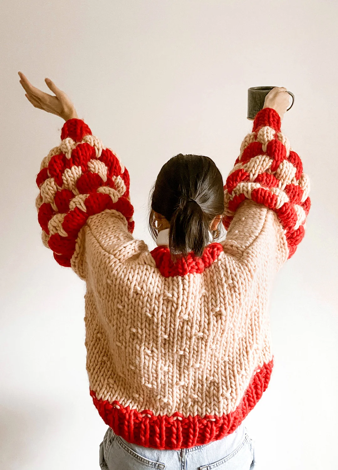 The Social Bubble Cardigan x Beatific Brenda Kit - Image 5