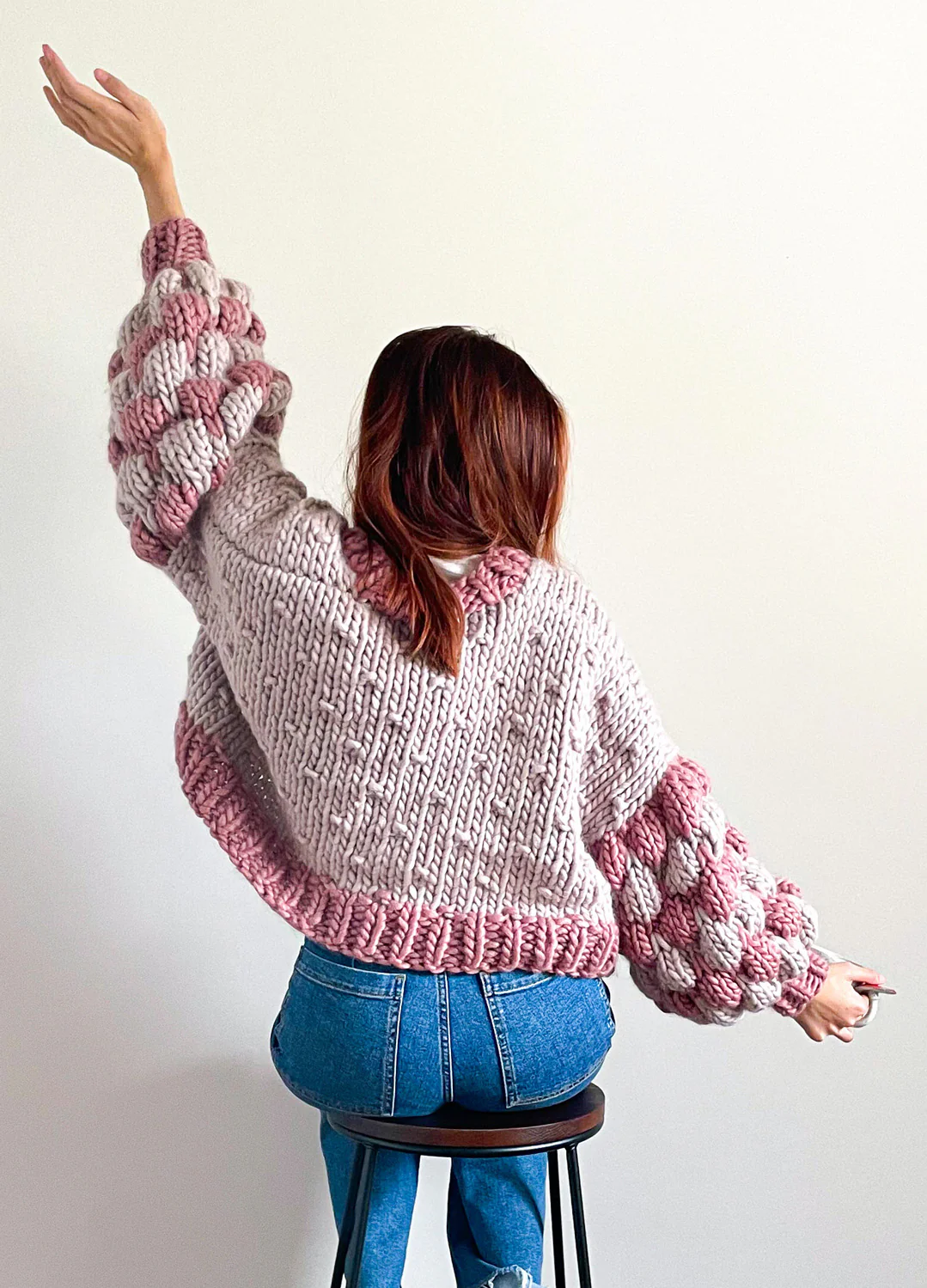 The Social Bubble Cardigan x Beatific Brenda Kit - Image 5