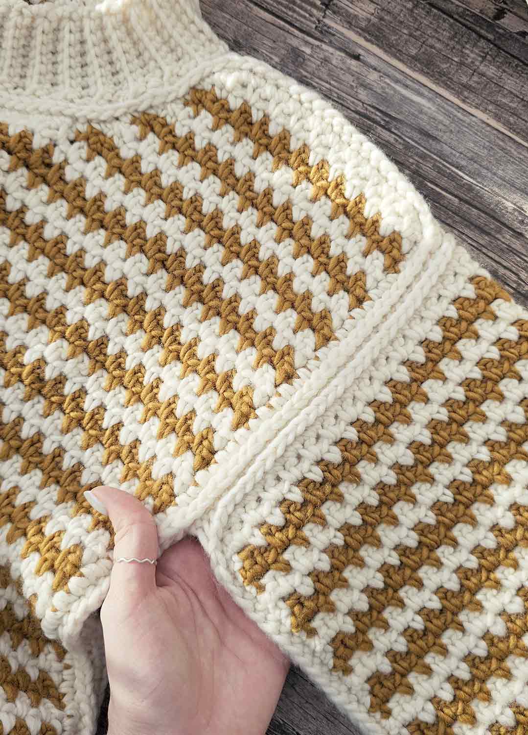 Stripe a Pose Sweater Kit x @crochethighway - Yummy Version - Image 10
