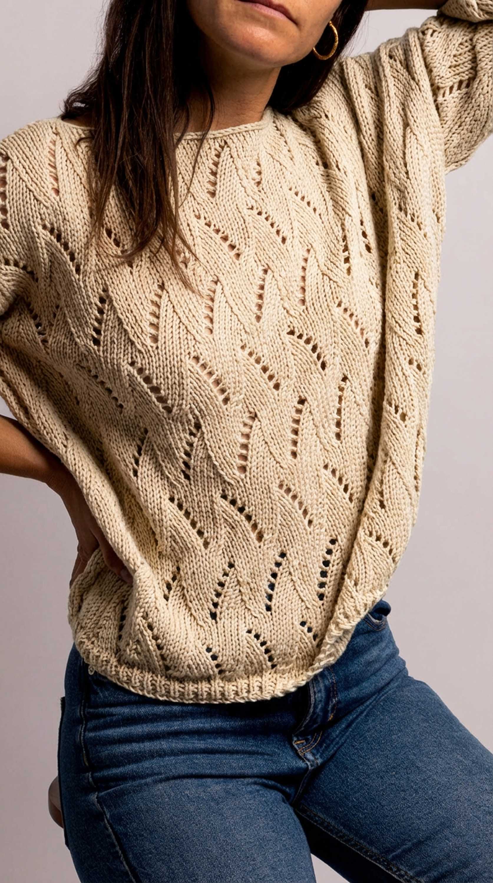 Summer Nights Sweater x @theknitstitch Kit - Image 15