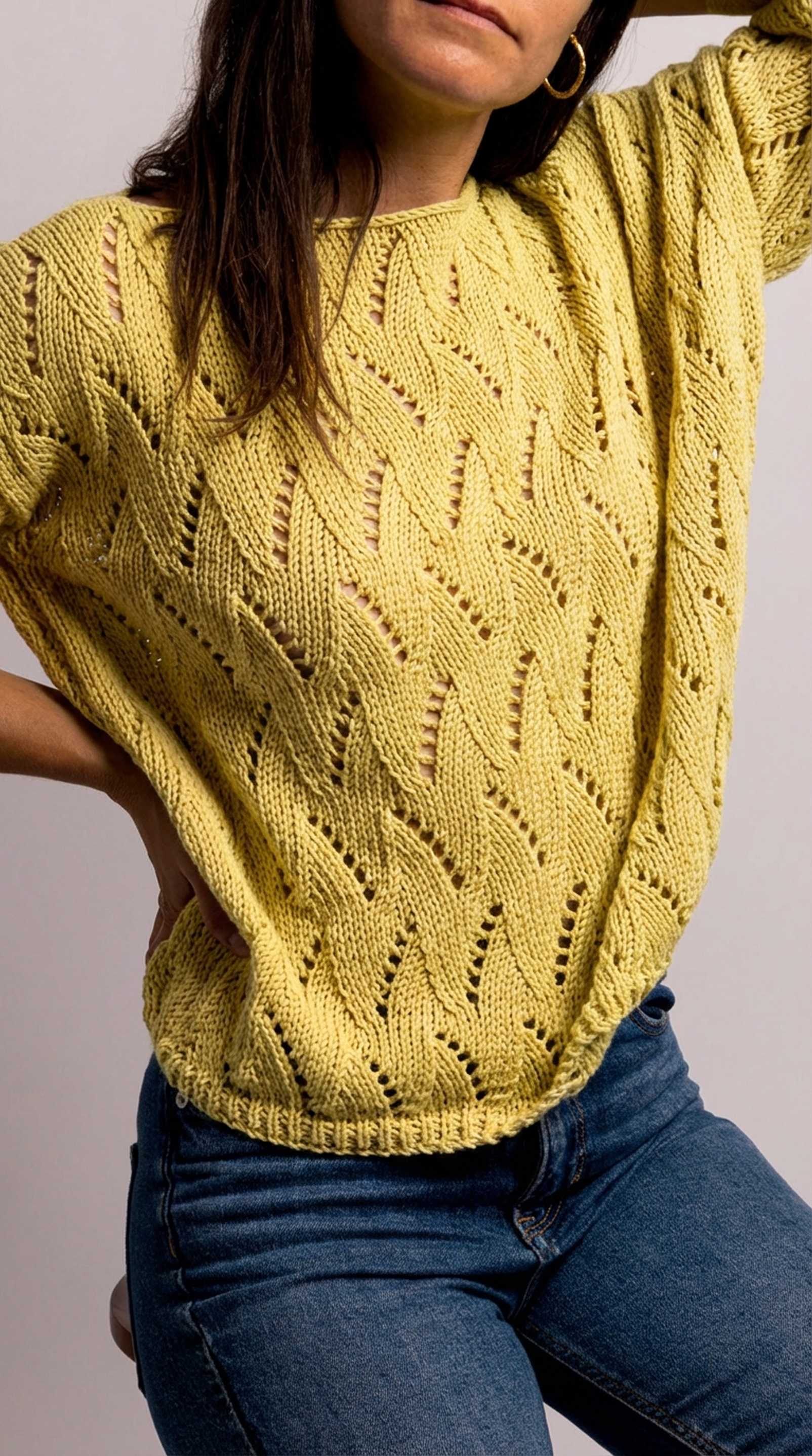Summer Nights Sweater x @theknitstitch Kit - Image 16