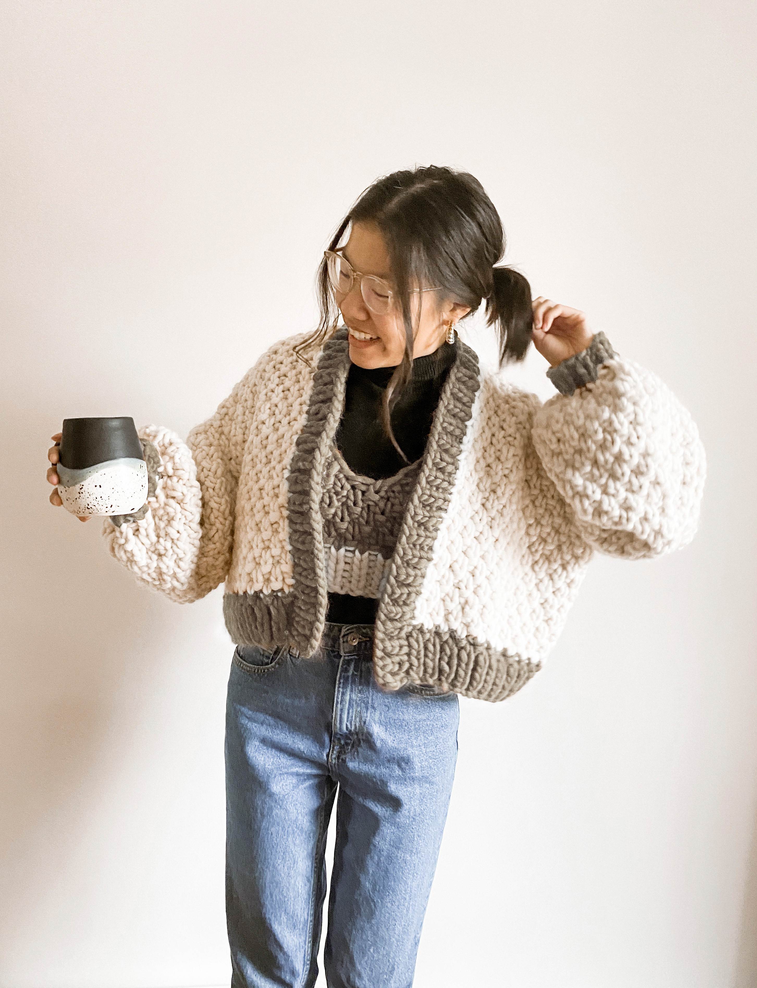 The Ottawa Cardigan & Bralette Set x Beatific Brenda Kit - Yummy Version - Image 2