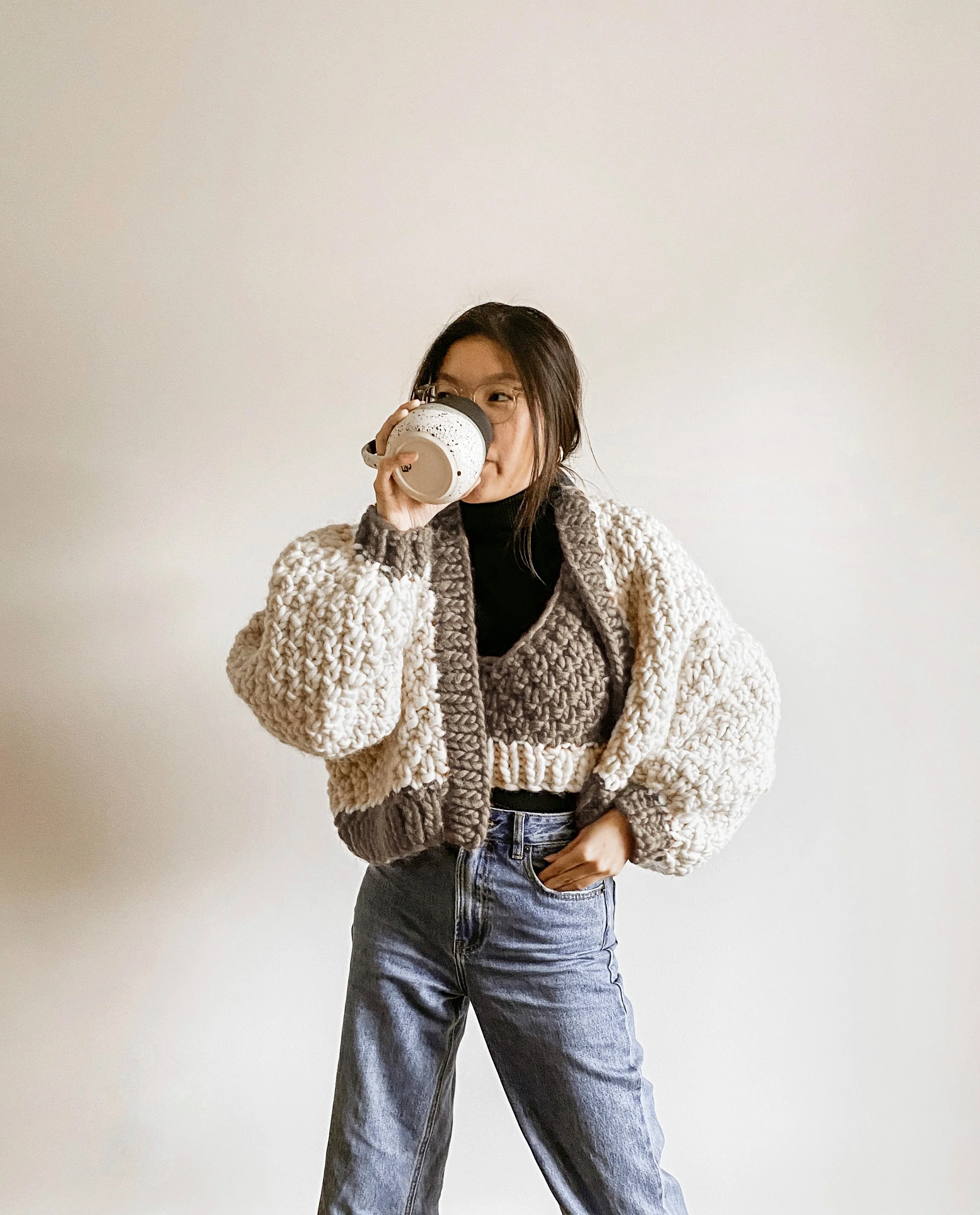The Ottawa Cardigan & Bralette Set x Beatific Brenda Kit - Yummy Version - Image 3