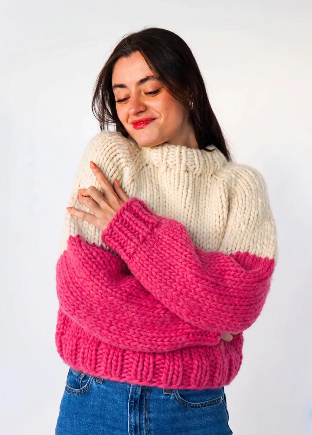 The Rainbow Sweater Kit x @paula.on.knits - Yummy Yarn Version - Image 10
