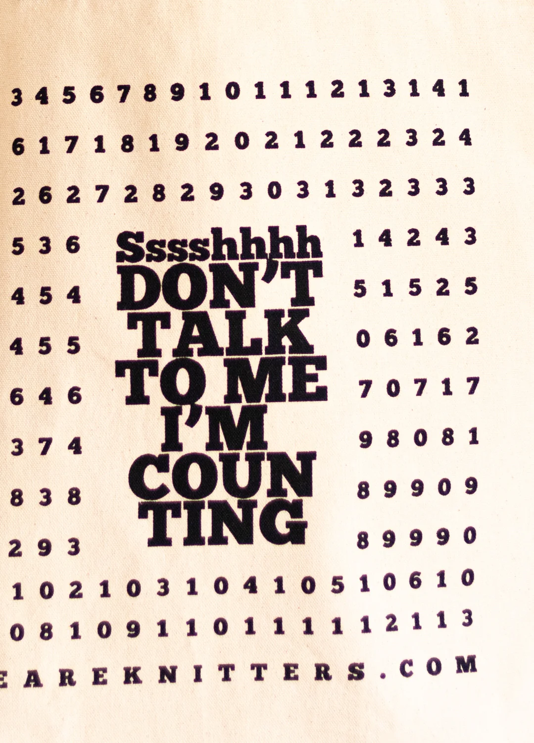 Tote Bag: Counting - Image 2