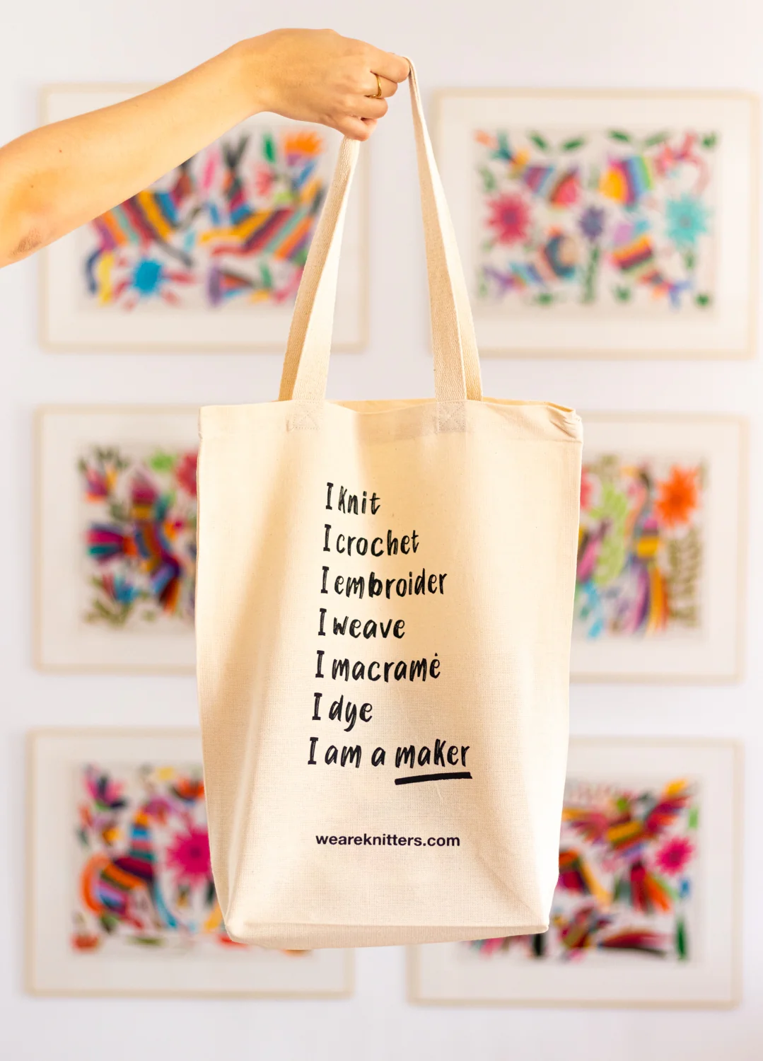 Tote Bag: I am a maker - Image 2