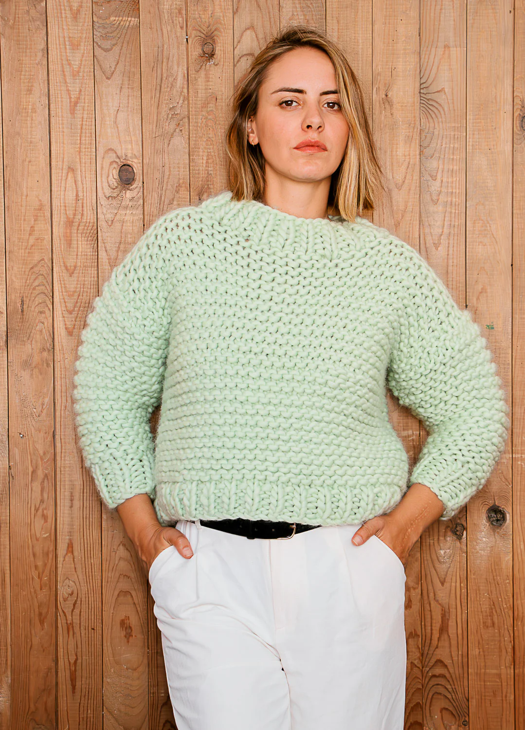 The Wool Sage green - Image 4