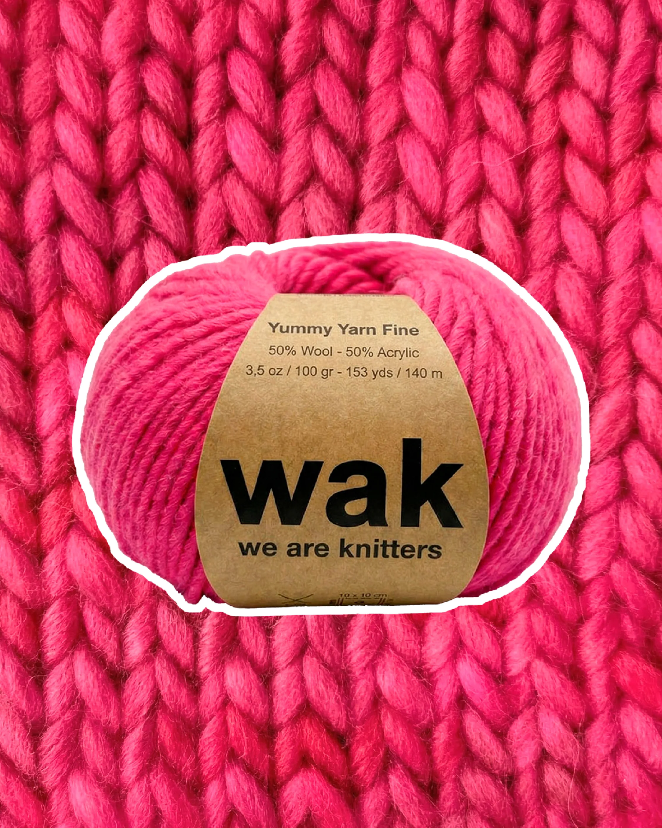 Yummy Yarn Fine Bubblegum - Image 4