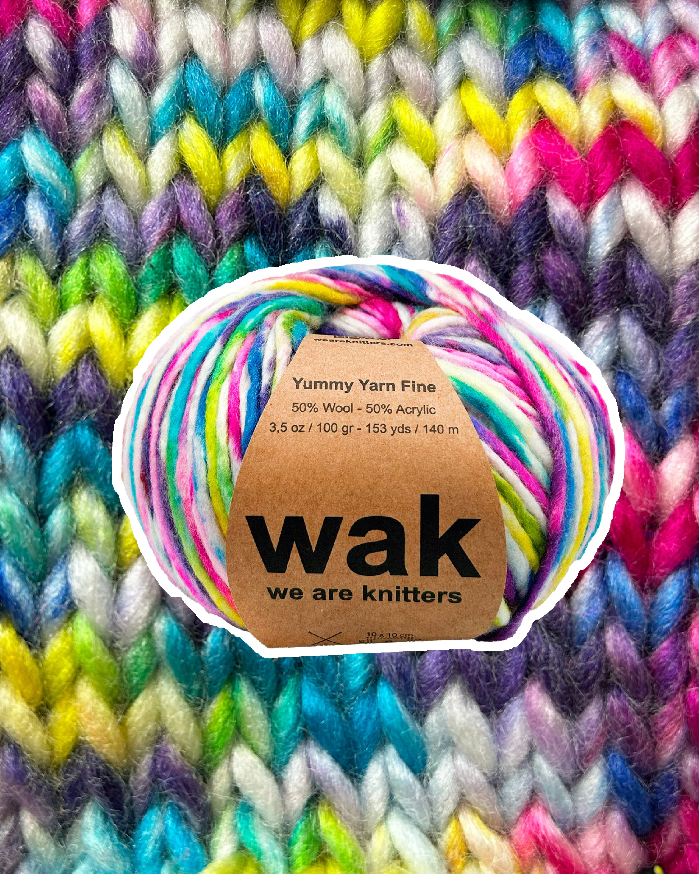 Yummy Yarn Fine Hand Painted Sprinkle - Limited Edition - Image 5