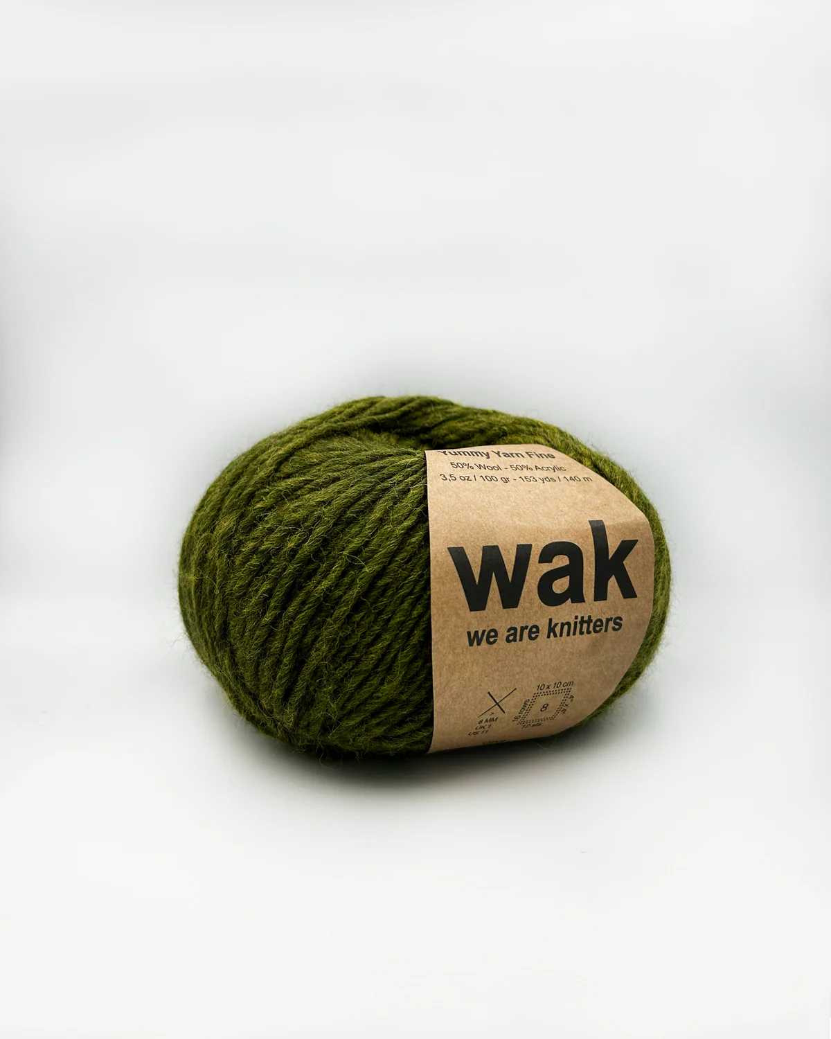 Yummy Yarn Fine Olive - Image 2