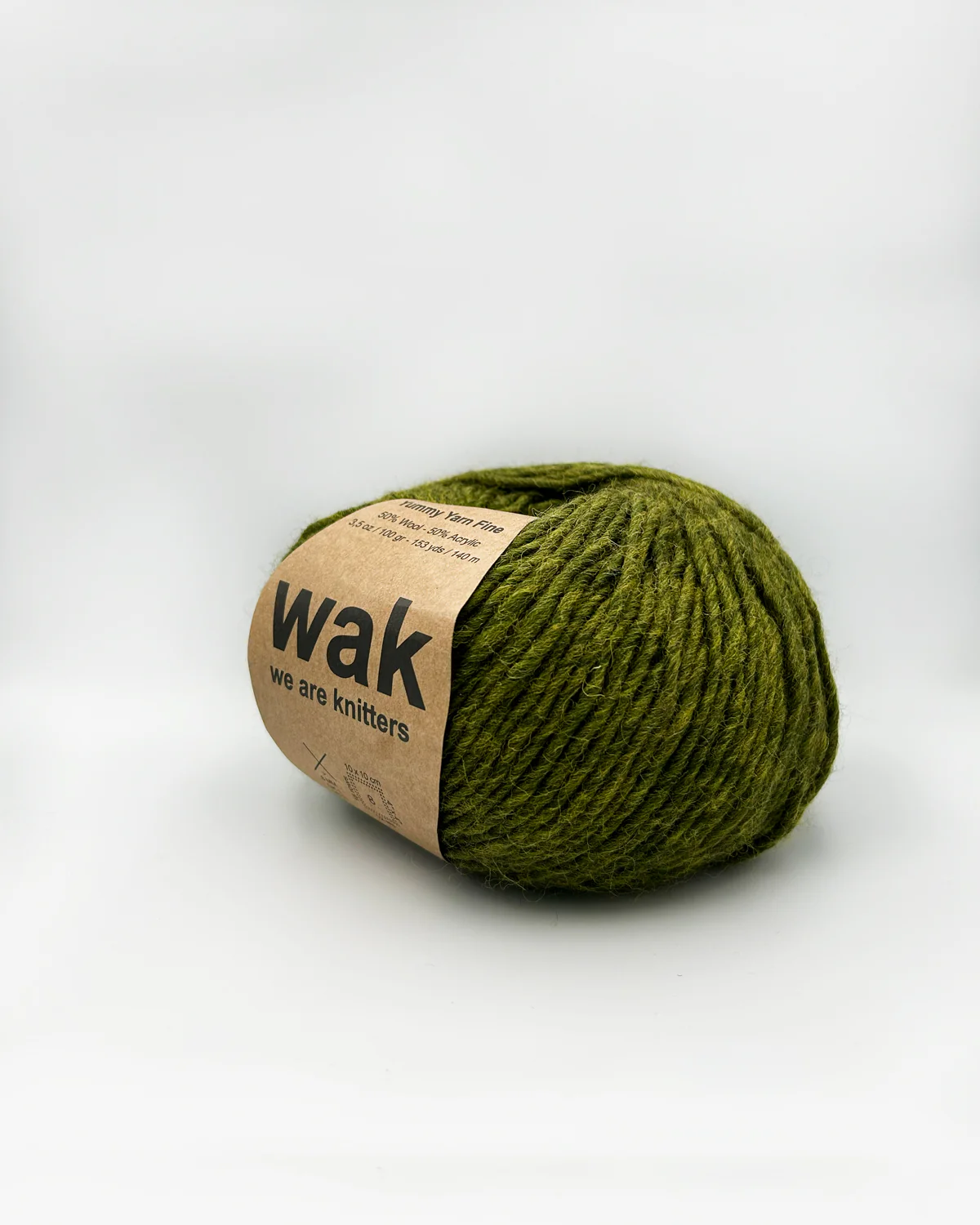 Yummy Yarn Fine Olive - Image 3