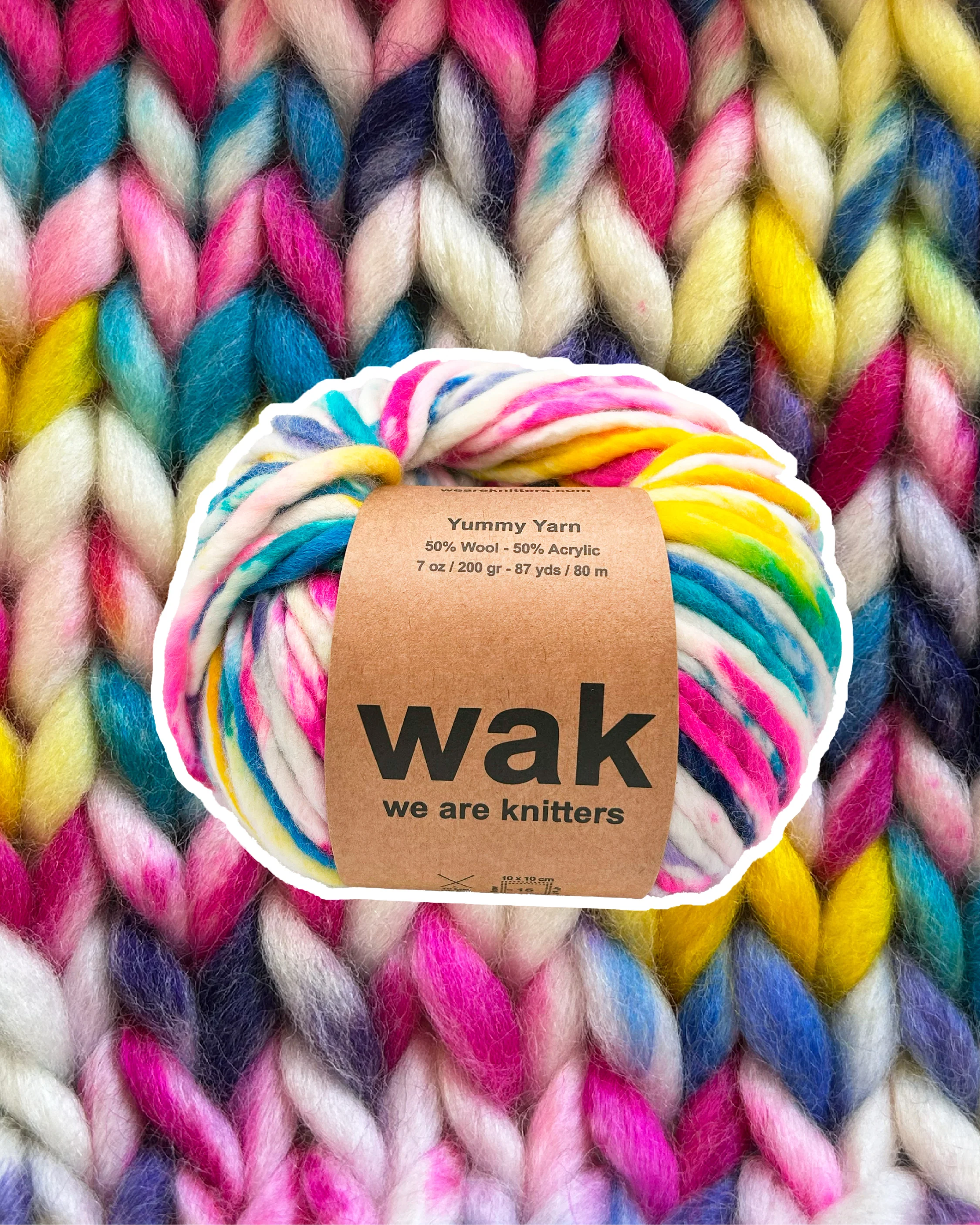 Yummy Yarn Hand Painted Sprinkle - Limited Edition - Image 5