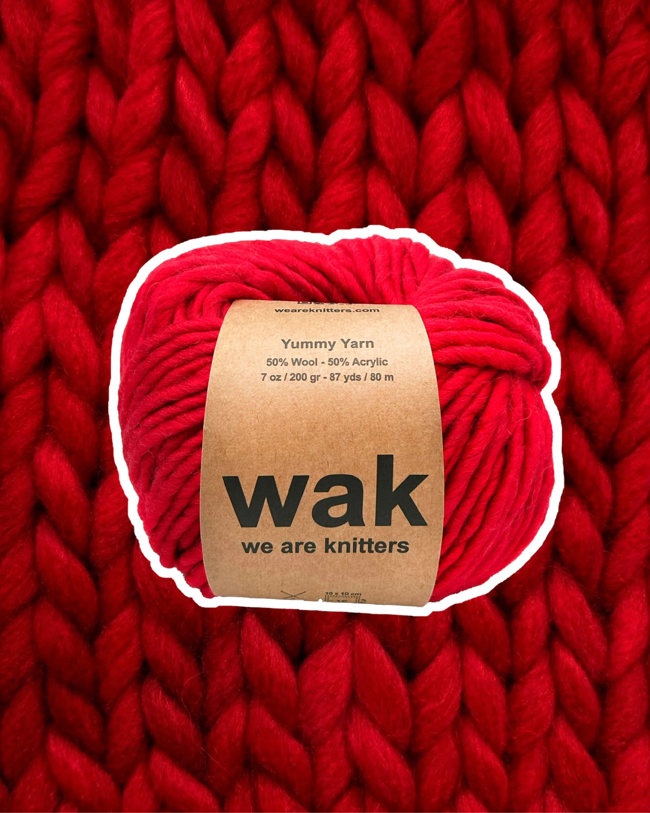 Yummy Yarn Red - Image 4